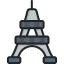 Eiffel tower icon 64x64