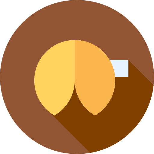 Fortune cookie icon