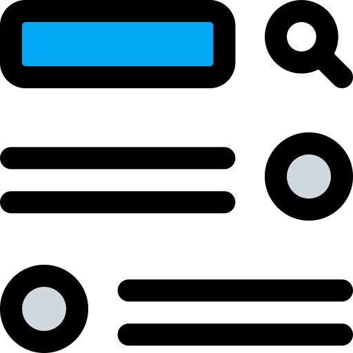 Magnifying icon