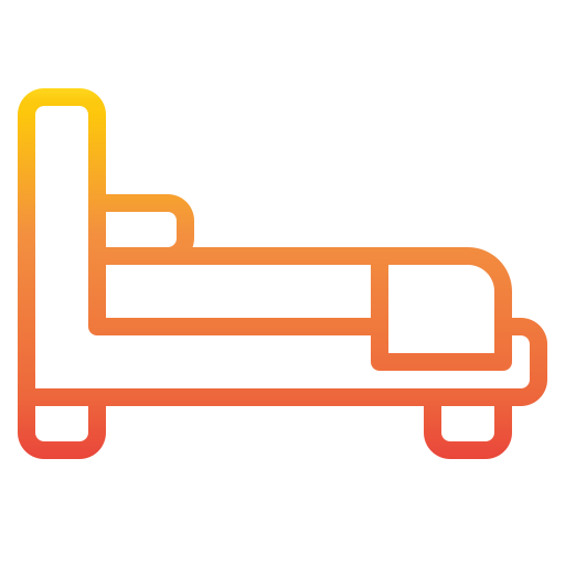 Single bed icon