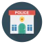 Police station icon 64x64