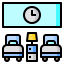Twin beds icon 64x64