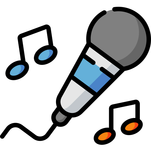 Singing icon