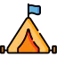 Camping icône 64x64