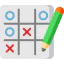 Tic tac toe Ikona 64x64
