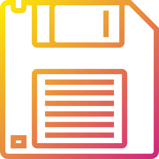 Disk icon