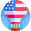 Hot air balloon icon 64x64