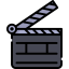 Clapperboard ícono 64x64