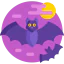 Летучие мыши иконка 64x64
