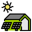 Green house ícono 64x64