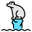 Polar bear icon 64x64