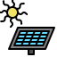 Solar panel icon 64x64