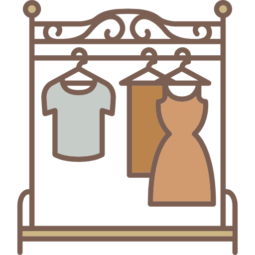 Clothes rack icon