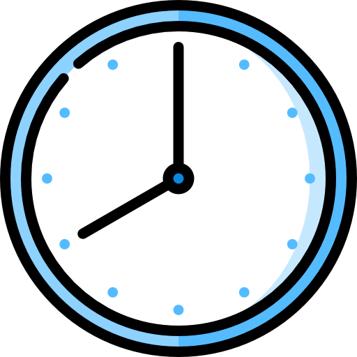 Wall clock icon