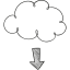 Cloud computing Ikona 64x64