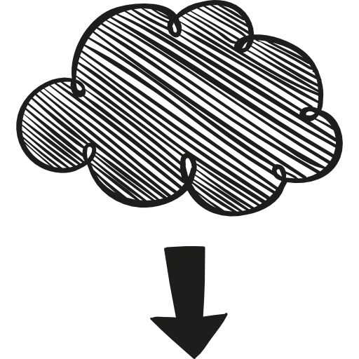 Cloud computing icon