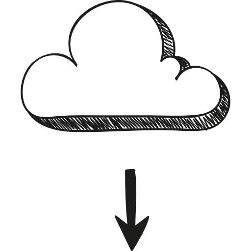 Cloud computing Ikona