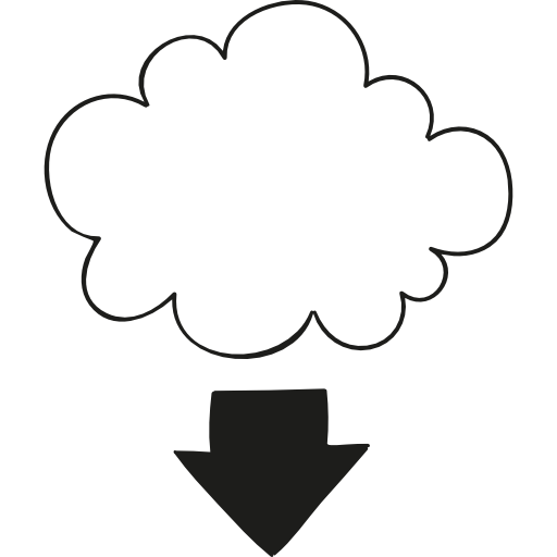 Cloud computing Ikona