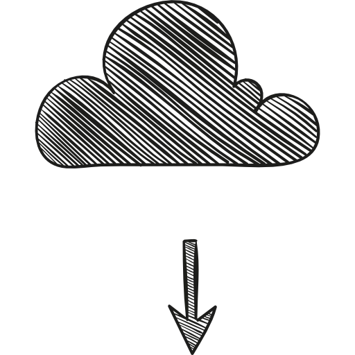 Cloud computing Ikona