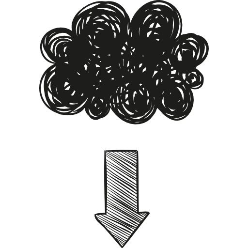 Cloud computing Ikona