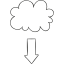 Cloud computing Ikona 64x64