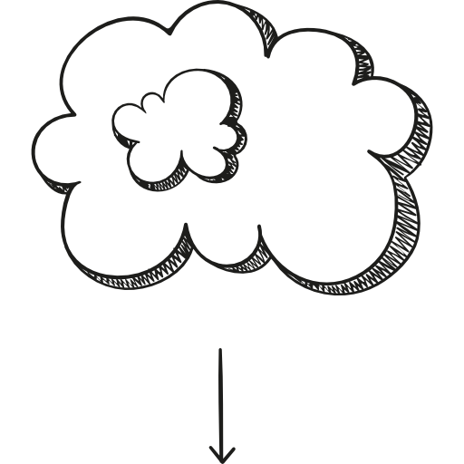 Cloud computing icon
