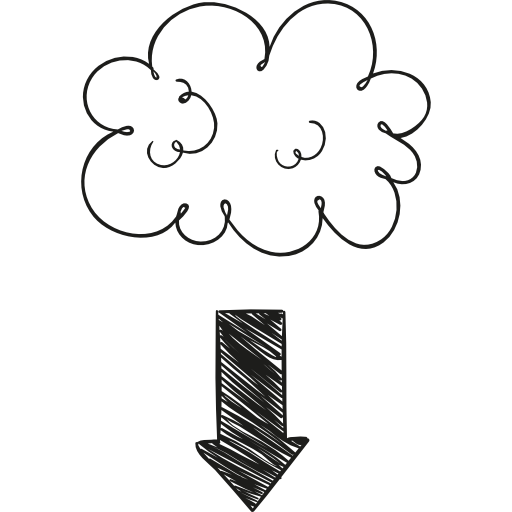 Cloud computing icon