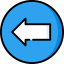 Left arrow icon 64x64
