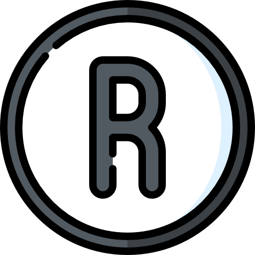 Registered icon