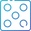 Игральная кость иконка 64x64