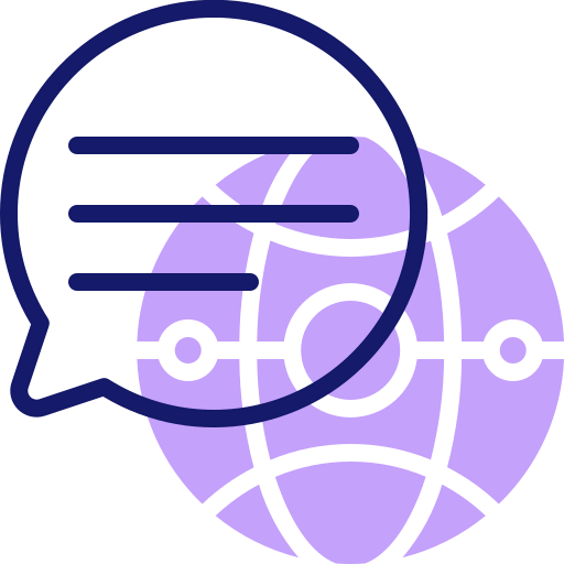 Chat bubble icon