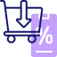 Shopping basket icon 64x64