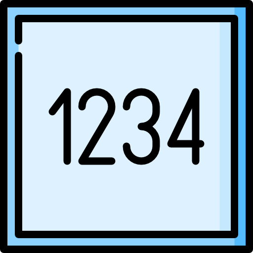 Numbers icon