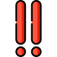 Exclamation icône 64x64