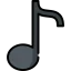 Musical note icon 64x64