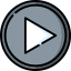Play button icon 64x64