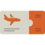 Airplane ticket icon 64x64