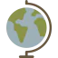 Earth globe icon 64x64