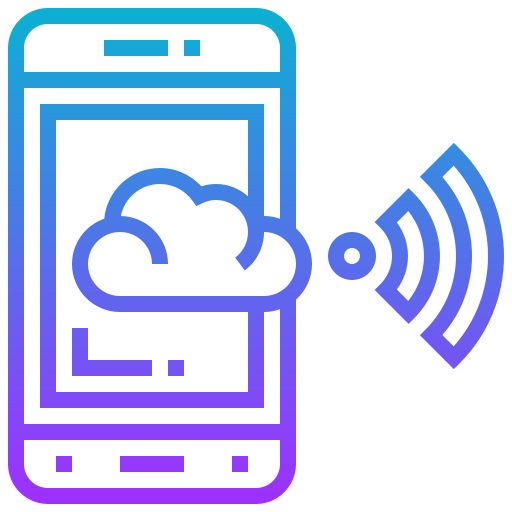 Cloud computing icon