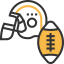 American football icon 64x64