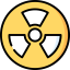 Nuclear energy icon 64x64