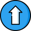 Up arrow icon 64x64