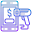 Mobile payment icon 64x64