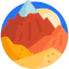 Mountains アイコン 64x64