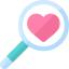 Magnifying glass icon 64x64