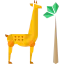 Giraffe Ikona 64x64