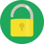 Open padlock ícono 64x64