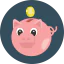 Piggy bank biểu tượng 64x64