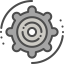 Cogwheel Symbol 64x64