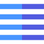 Justify text Symbol 64x64